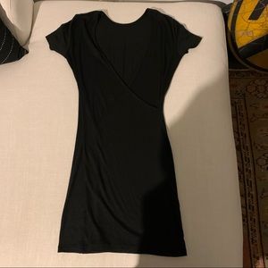 Rag & Bone black T-shirt dress